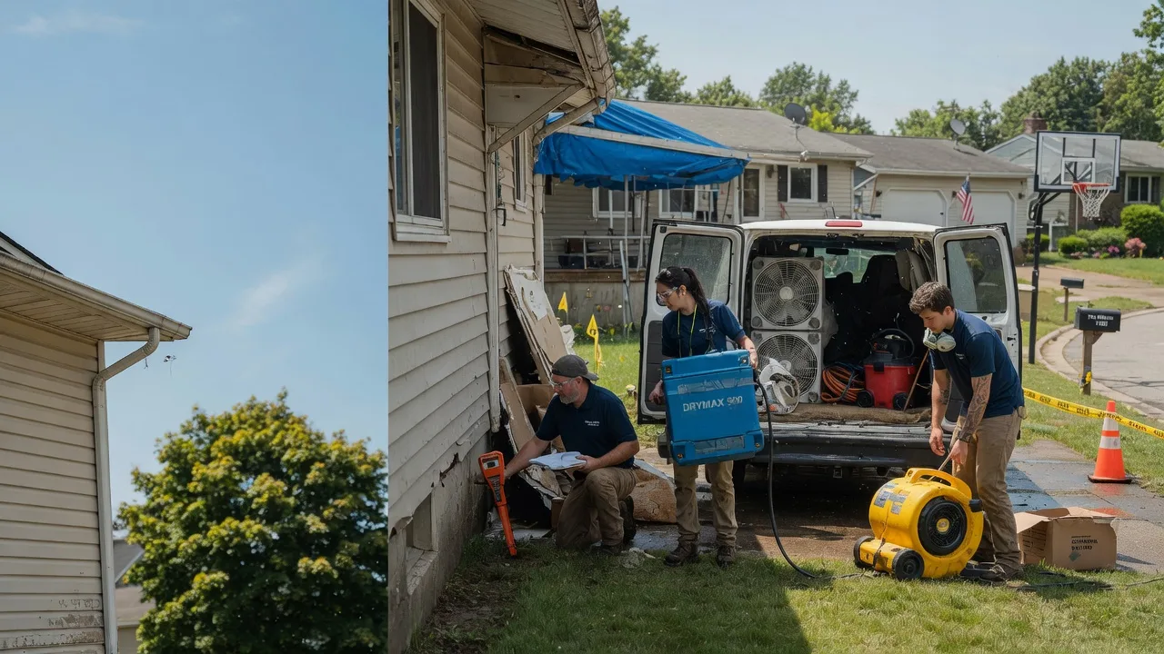 Ceiling Leak Cleanup in Houghton Lake, MI near me